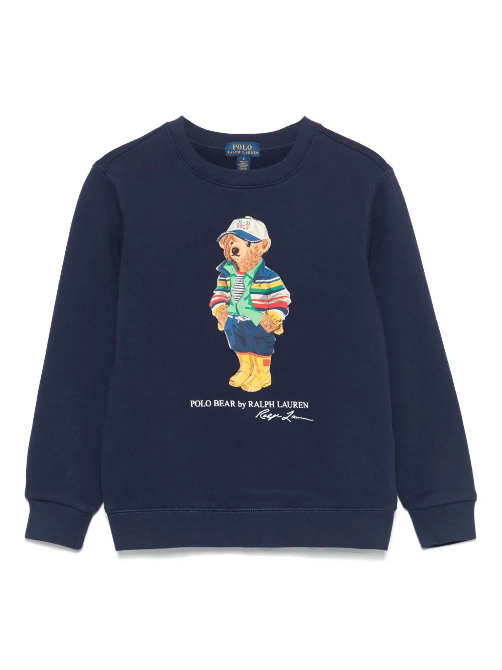 POLO RALPH LAUREN KIDS Sweater met teddybeerprint Blauw