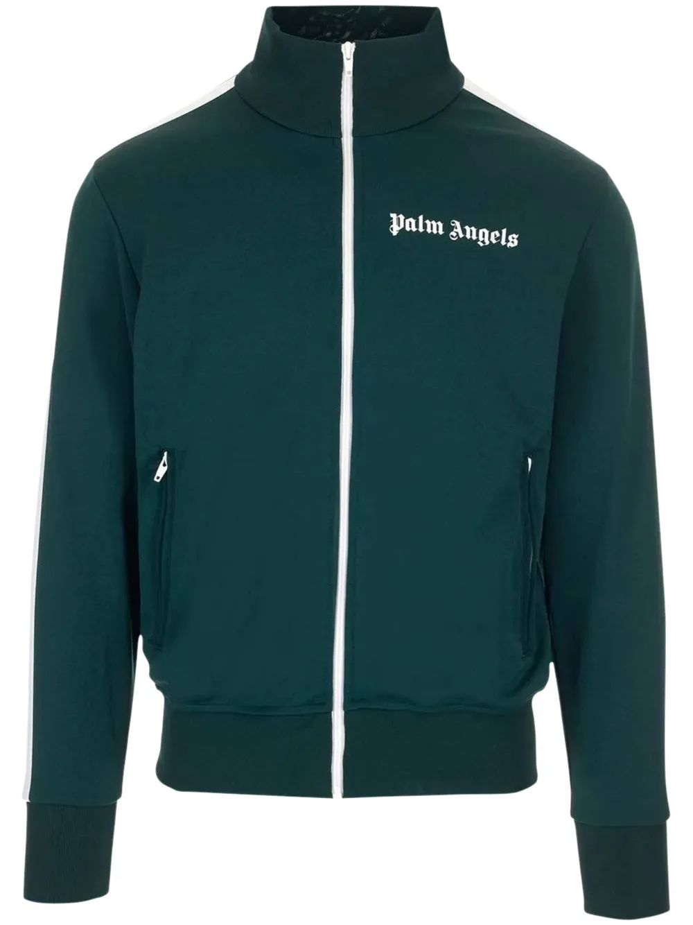 Palm Angels Sweater met logoprint Groen
