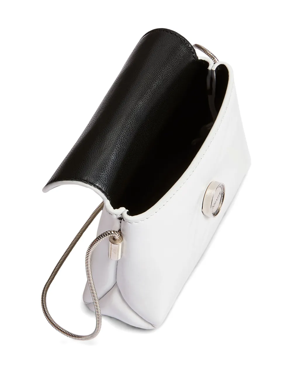 KHAITE Kleine Bobbi crossbodytas Wit