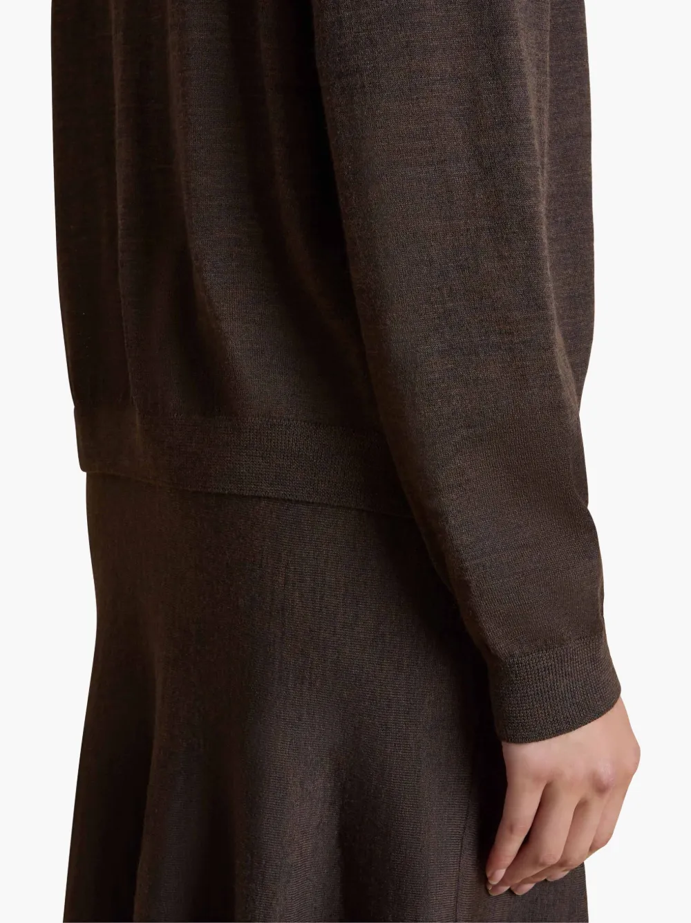 KHAITE Linnea vest Bruin