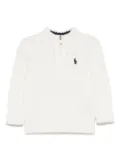 POLO RALPH LAUREN KIDS cable-knit sweater - White