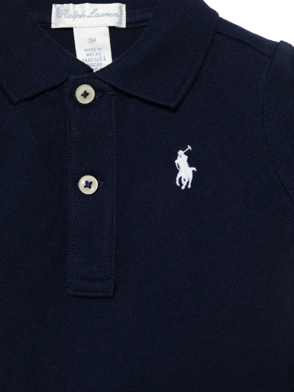 POLO RALPH LAUREN KIDS Poloshirt met Polo Pony-borduurwerk - Blauw