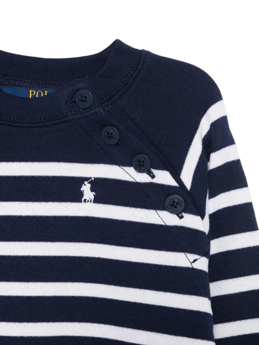 POLO RALPH LAUREN KIDS Gestreepte sweater Blauw