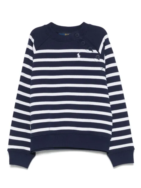 POLO RALPH LAUREN KIDS striped sweatshirt