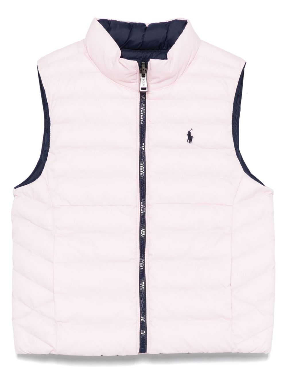 POLO RALPH LAUREN KIDS reversible gilet - Pink