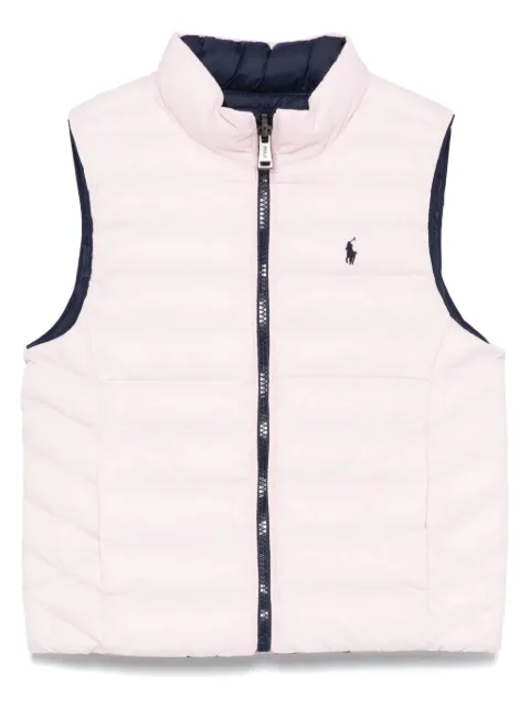 POLO RALPH LAUREN KIDS reversible gilet