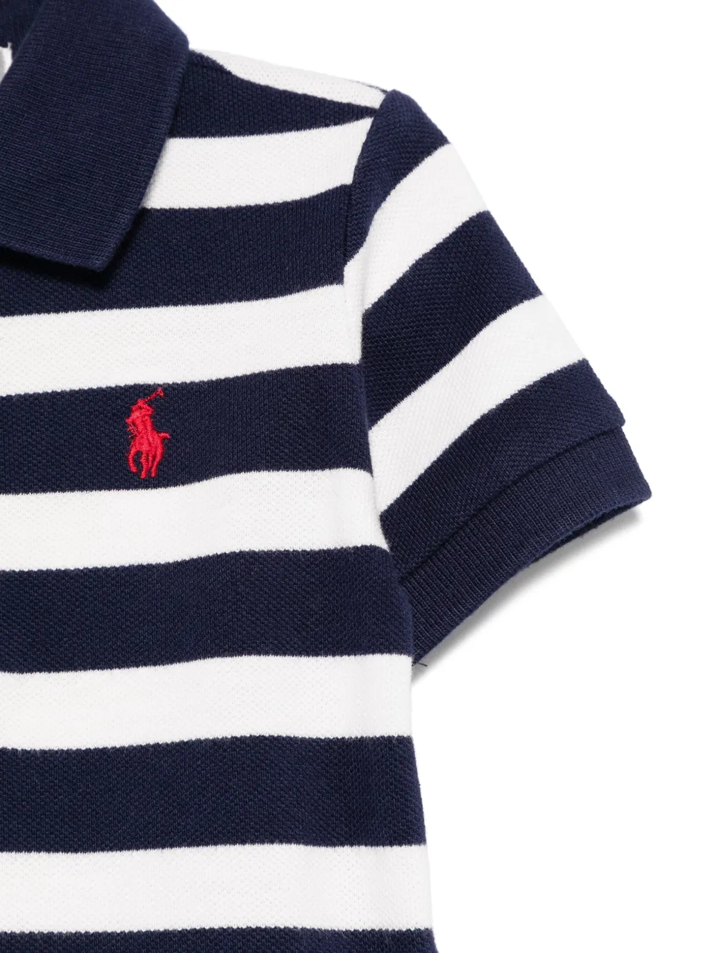 POLO RALPH LAUREN KIDS Gestreept poloshirt Blauw