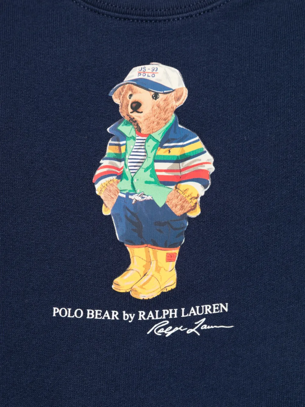 POLO RALPH LAUREN KIDS Sweater met teddybeerprint Blauw