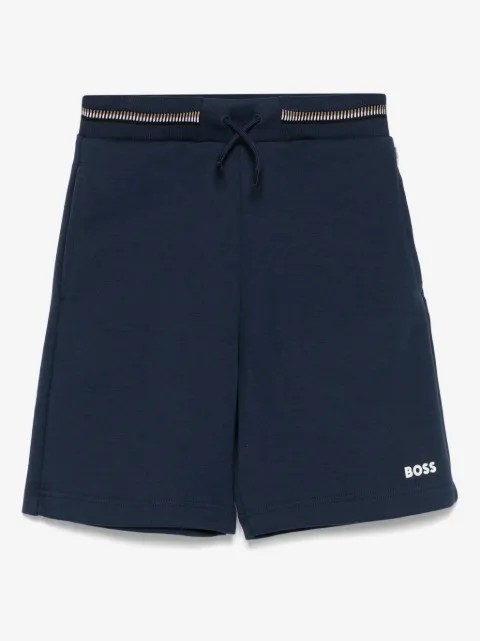 BOSS Kidswear raised-logo shorts
