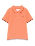 BOSS Kidswear logo-print polo shirt - Orange