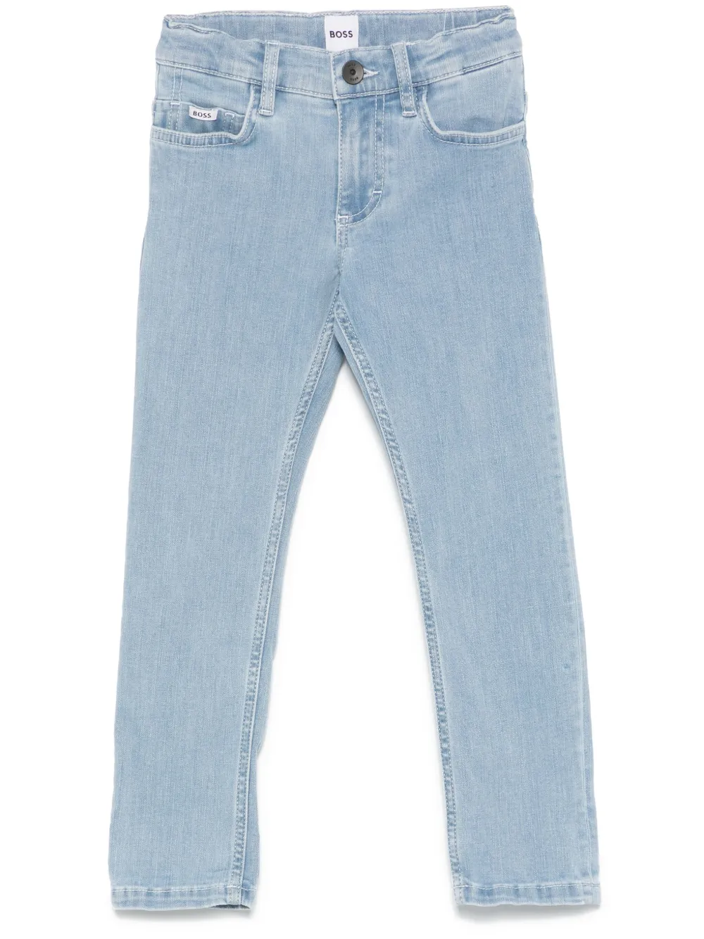 BOSS Kidswear Straight jeans Blauw