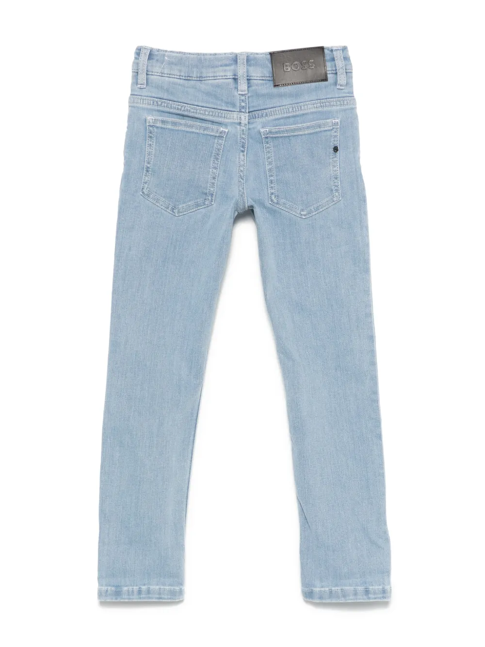 BOSS Kidswear straight-leg jeans - Blauw