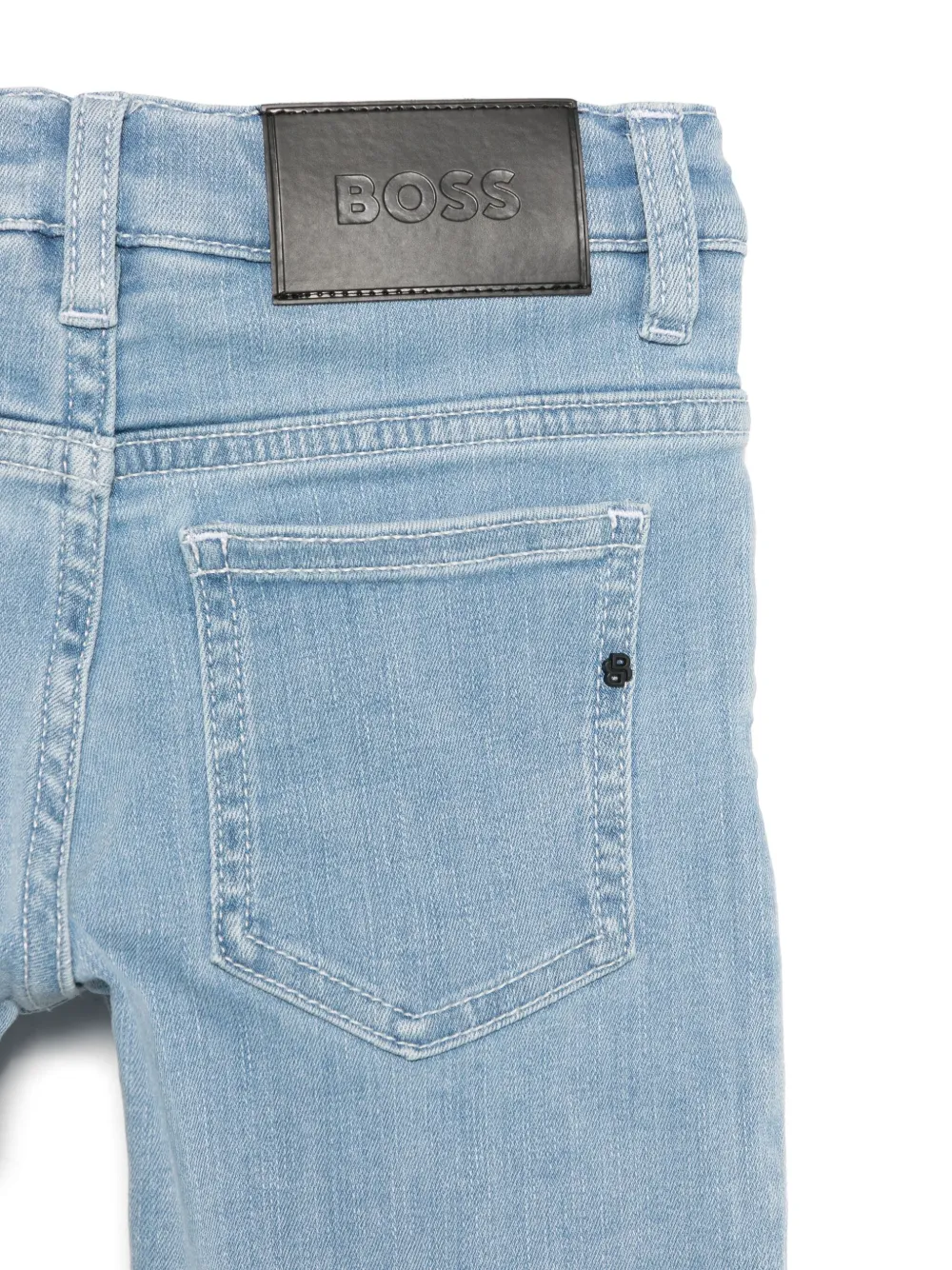 BOSS Kidswear Straight jeans Blauw