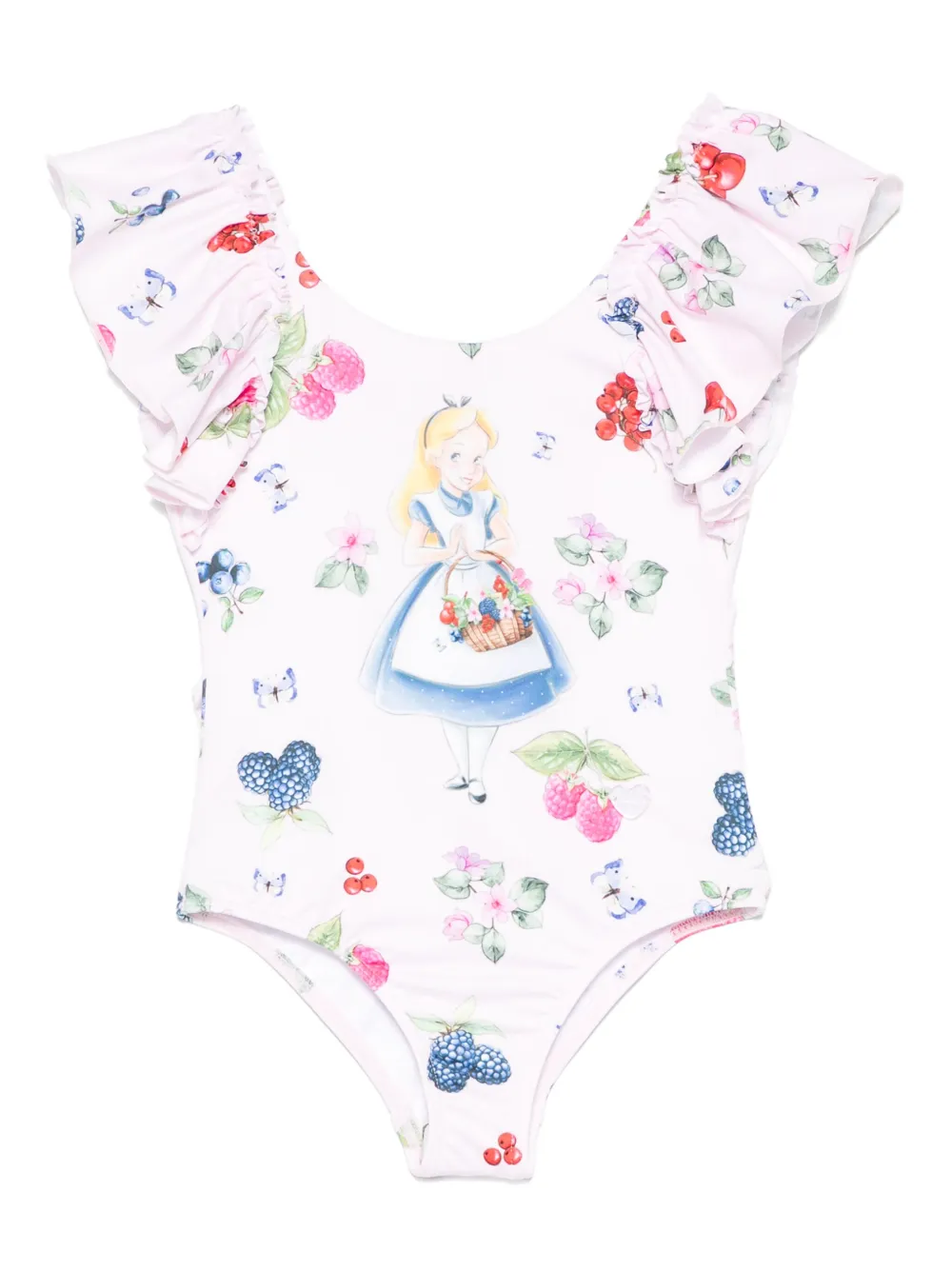 Monnalisa x Disney badpak met Alice-print Roze