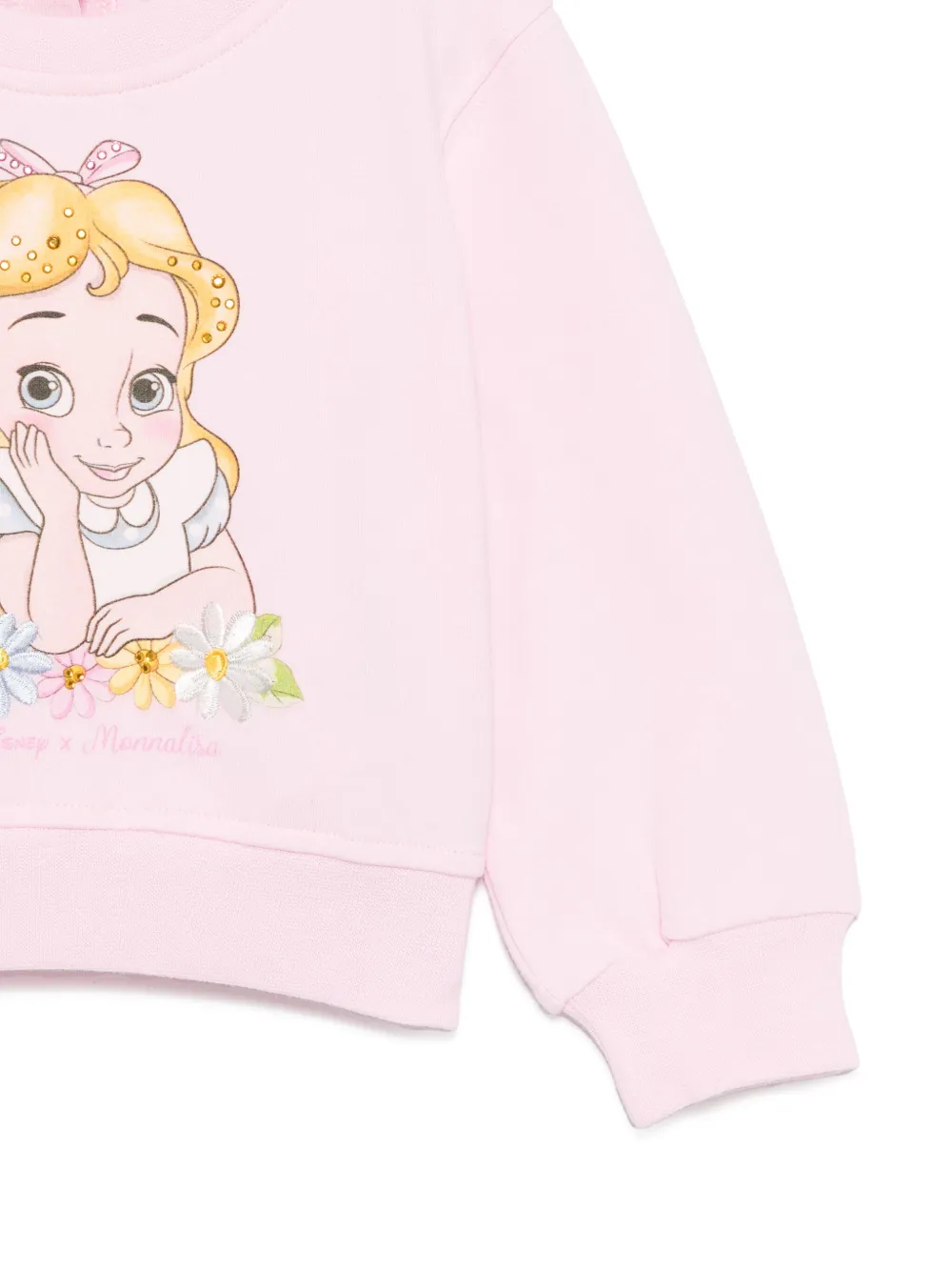 Monnalisa x Disney T-shirt met Alice-print Roze