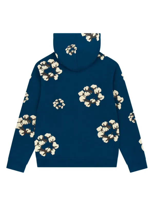 Denim Tears Cactus Tears Wreath パーカー | ブルー | FARFETCH JP Denim Tears Cactus Tears Wreath パーカー | ブルー | FARFETCH JP
