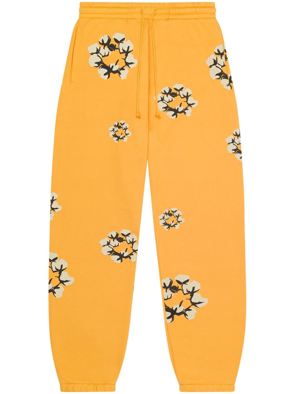 Denim Tears Cactus Tears Wreath track pants - Yellow