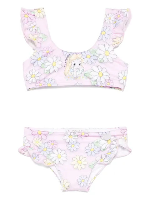 Monnalisa bikini con estampado Alice en colaboración con Disney