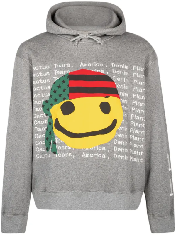 Denim Tears Cactus Tears パーカー | グレー | FARFETCH JP