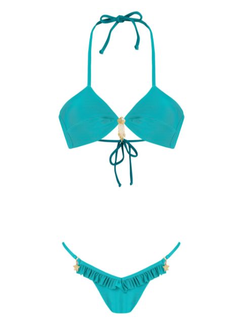 Amir Slama x Jade Jade shell-charms bikini