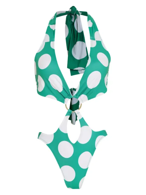 Amir Slama trikini Jade con estampado de lunares en colaboración con Jade