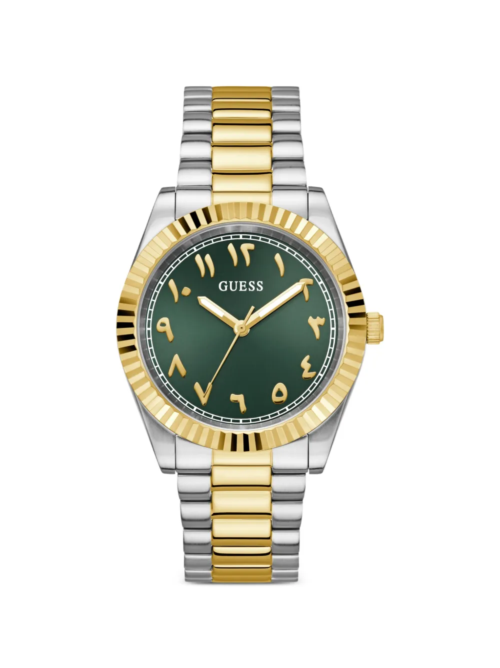 GUESS USA two-tone 42mm watch - Verde