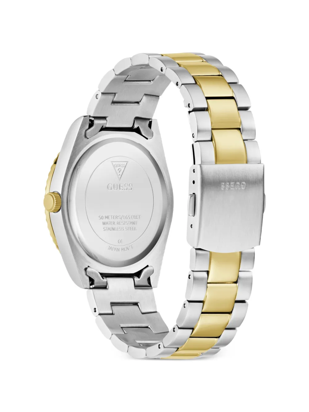 Guess Usa Two-tone 42mm Watch - Green 