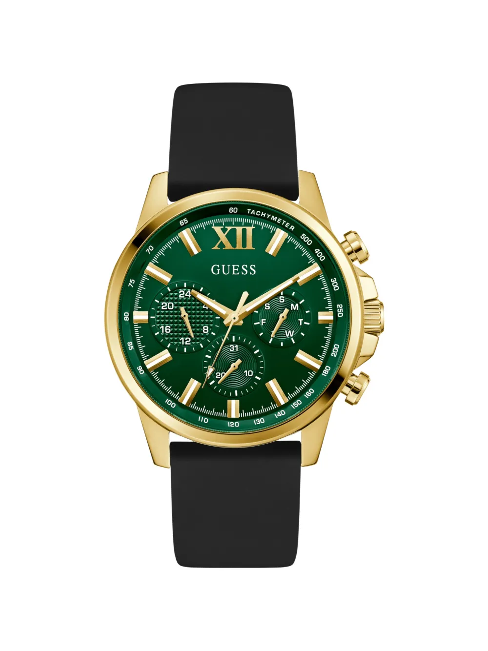 GUESS USA Walker 45mm watch - Verde