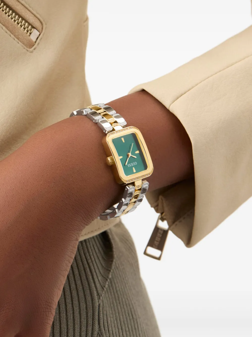 GUESS USA Isla 22 mm - Groen