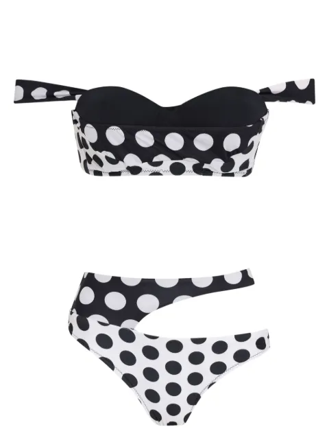 Amir Slama x Jade Jade polka-dot bikini