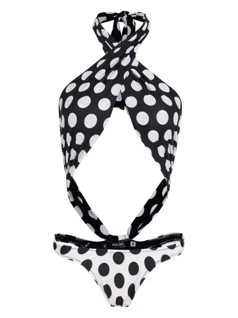 Amir Slama polka-dot swimsuit