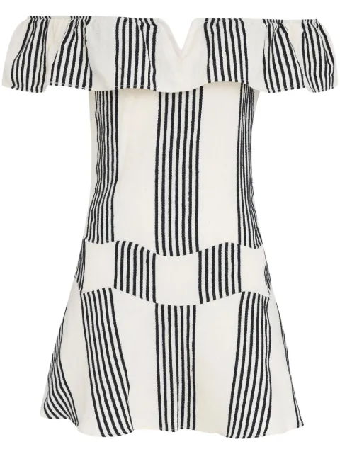 Amir Slama striped mini dress