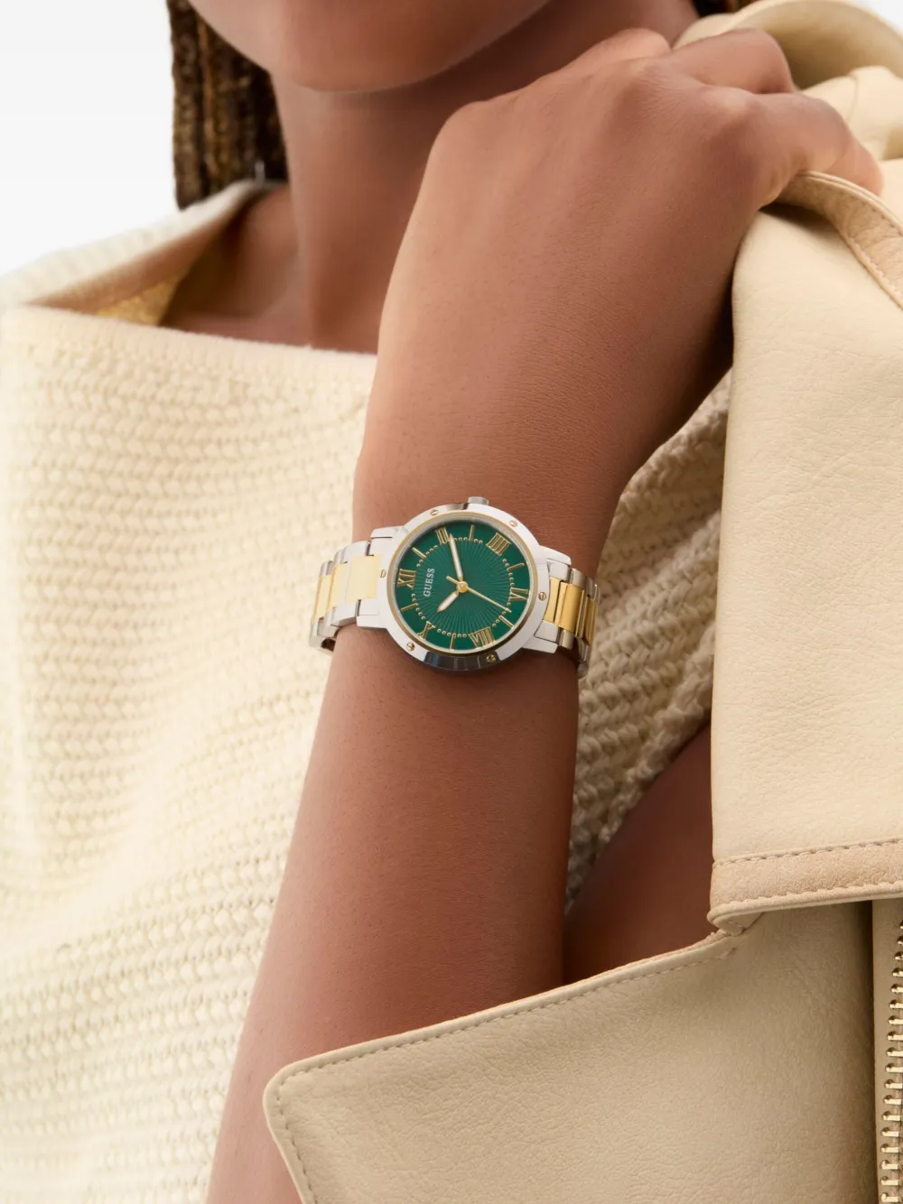 GUESS USA Dawn 34 mm - Groen
