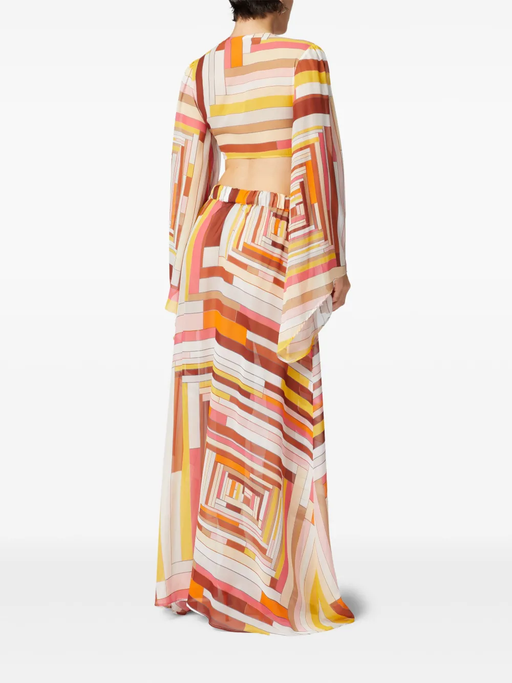 Missoni Maxi-rok met print Oranje