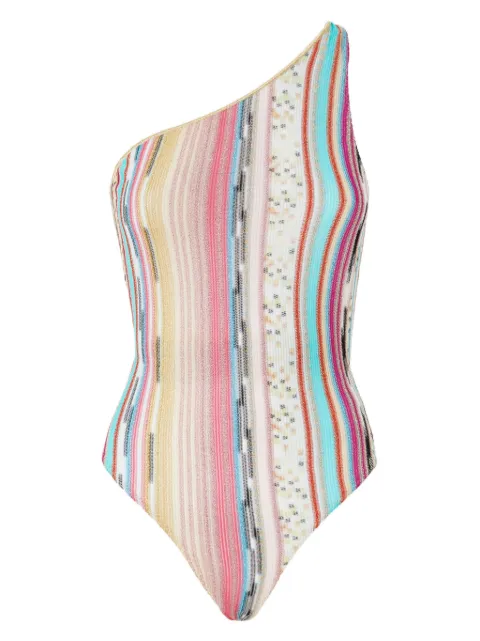 Missoni traje de baño con rayas estampadas