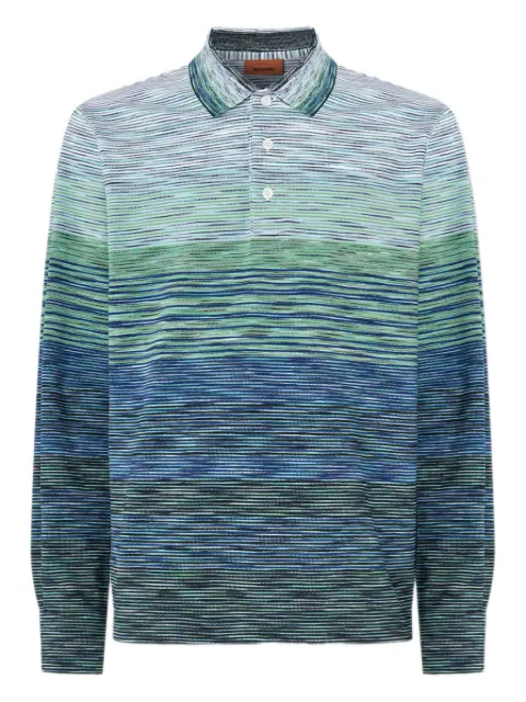 Missoni striped cotton polo shirt