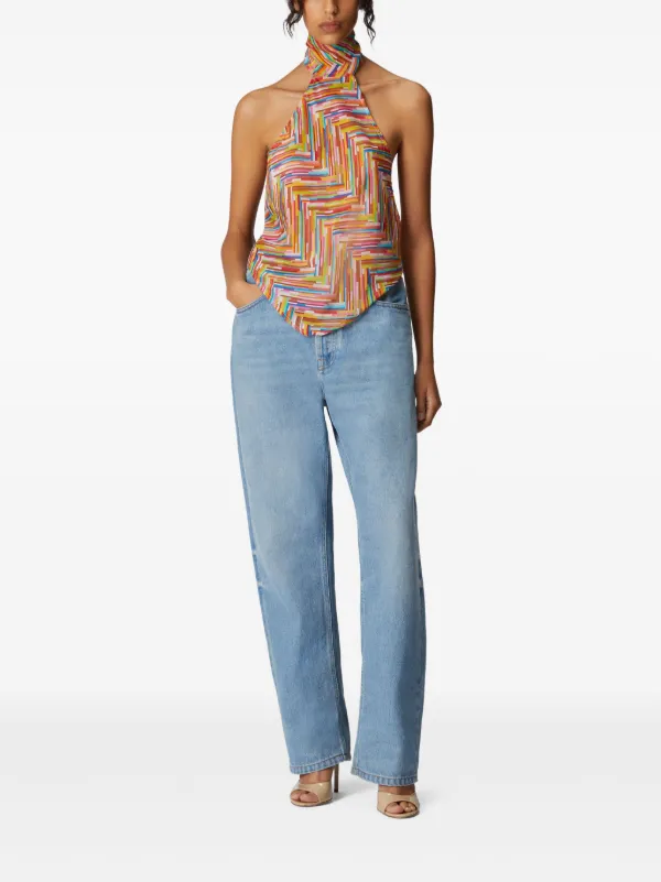 Missoni Printed Top | Orange | FARFETCH