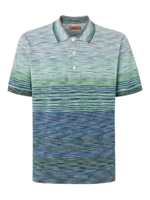 Missoni striped cotton polo shirt