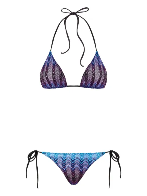 Missoni patterned bikini