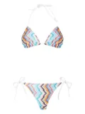 Missoni zigzag-pattern bikini - Blue