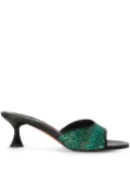 Missoni Zig Zag sandals - Green
