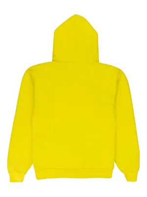 sp5der パーカー イエロー Mサイズ Y2K Sp5der Star Graphic Pullover Hoodie Yellow-S