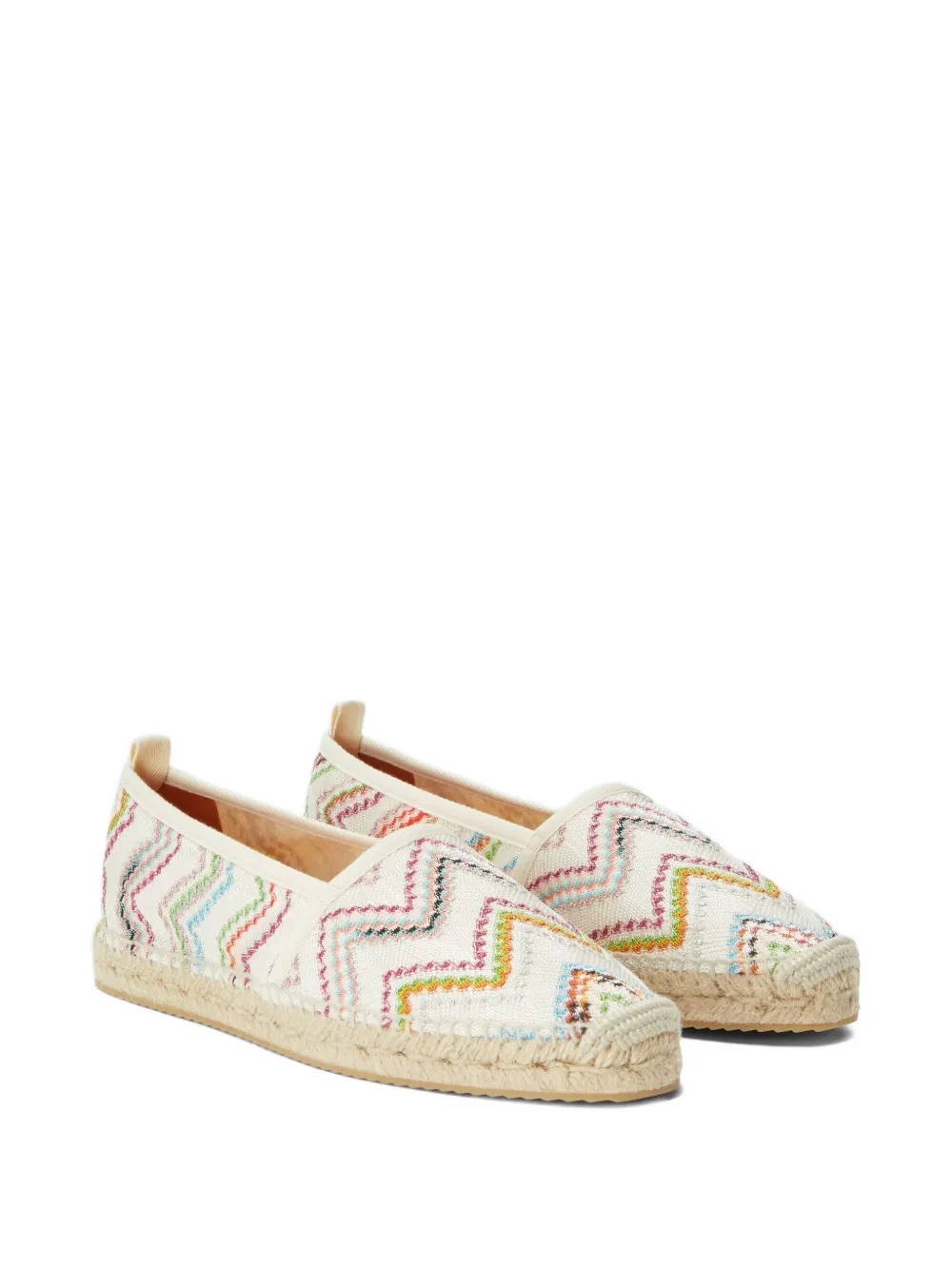 Missoni zigzag-embroidered espadrilles | Flat Espadrilles | Image 2