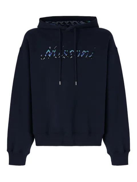 Missoni hoodie con aplique del logo