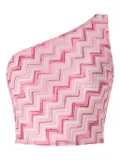 Missoni zigzag-pattern top - White