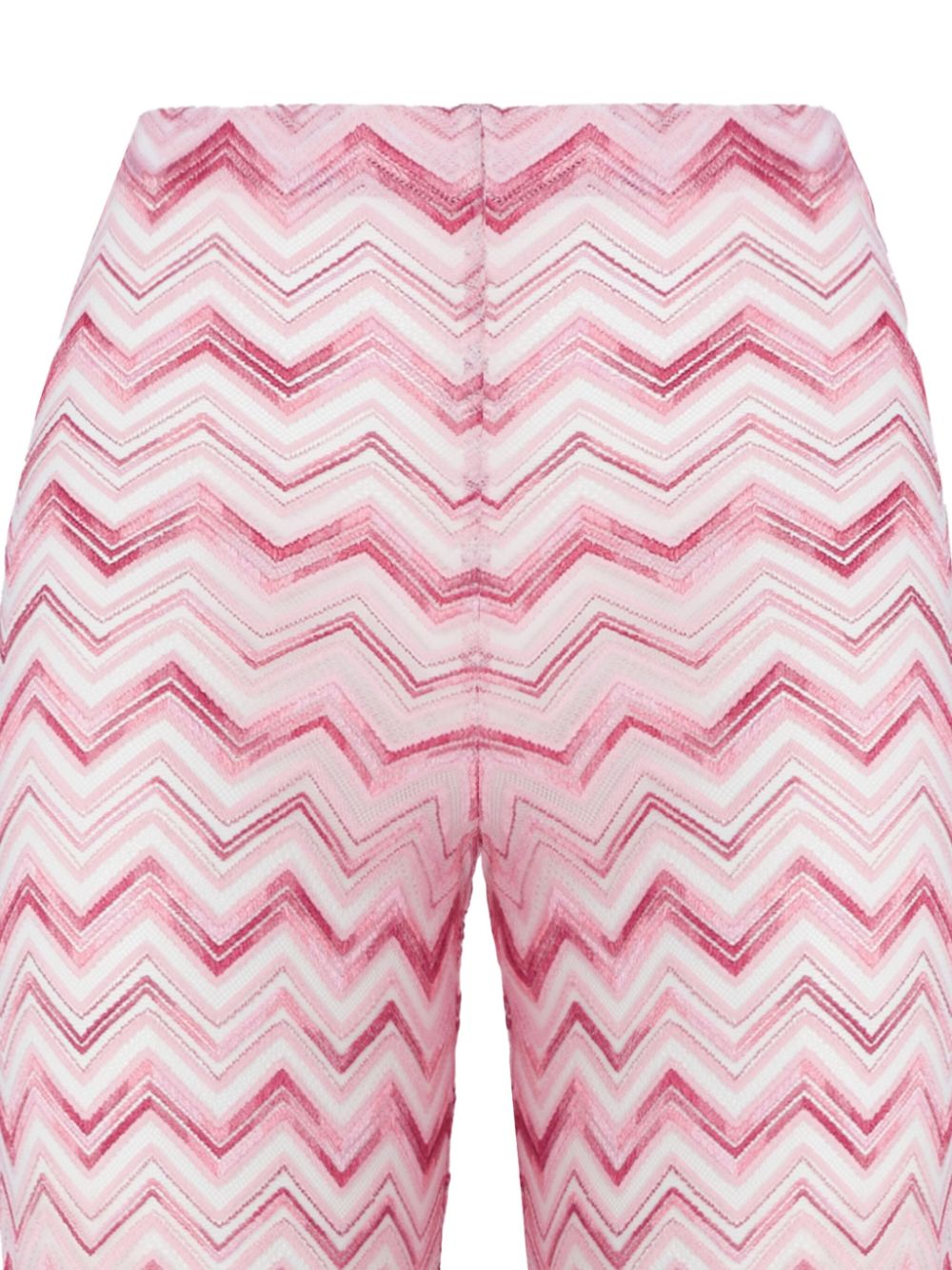 Missoni zigzag flared trousers - Roze