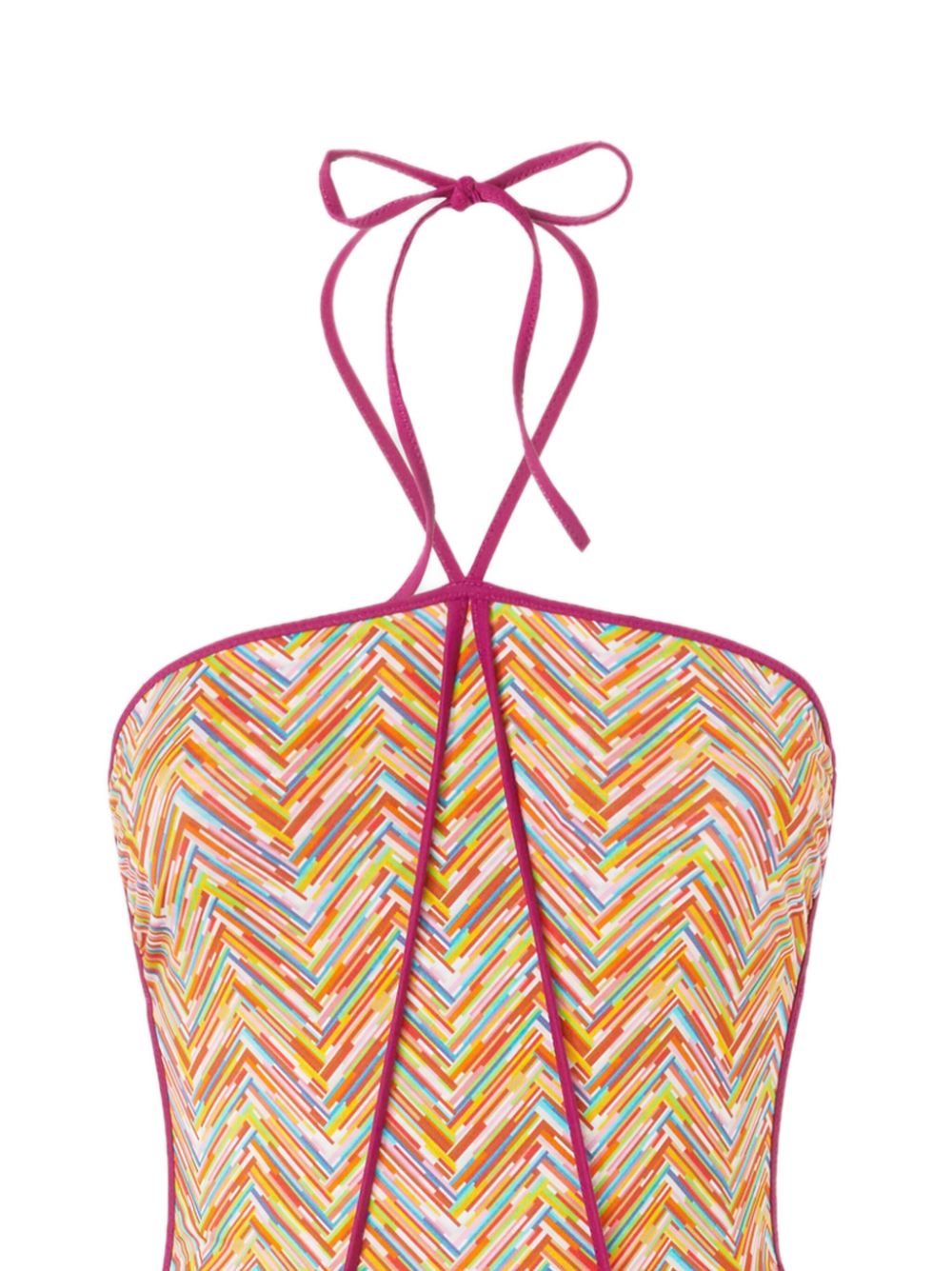 Missoni zigzag swimsuit - Oranje