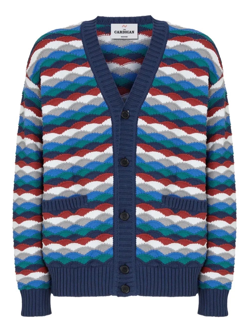 中古・古着通販】missoni (ミッソーニ) 総柄コート ブラック
