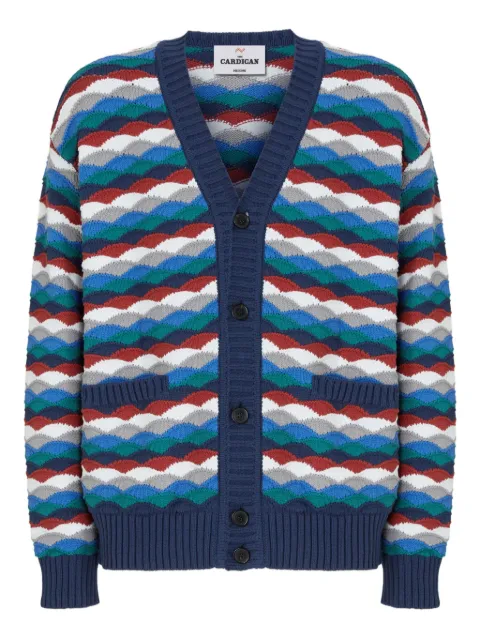 Missoni wave-patterned cardigan