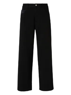 The Row Carlisle slim-fit Jeans | Black | FARFETCH